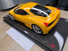 Load image into Gallery viewer, Ferrari 458 Speciale - Giallo Modena Limited Edition 1 of 1 - 1:18
