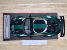 Load image into Gallery viewer, Porsche 911 GT2RS - PTS Forest Green Metallilc on black leather base - 1:18
