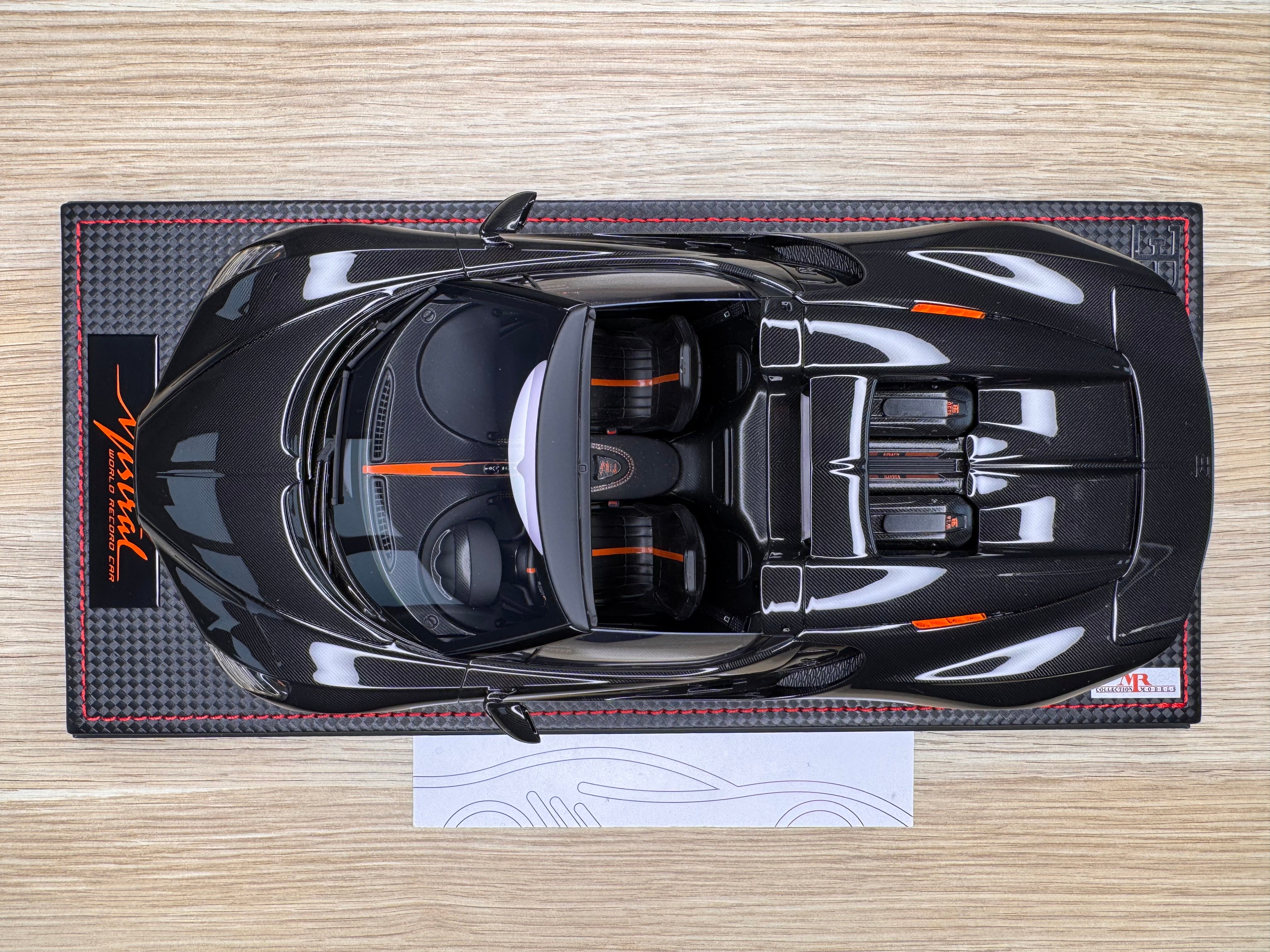 Bugatti W16 Mistral - World Record Configuration - 1:18