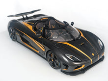 Load image into Gallery viewer, Koenigsegg Agera S - Hundra carbon gold OPEN PARTS - 1:18
