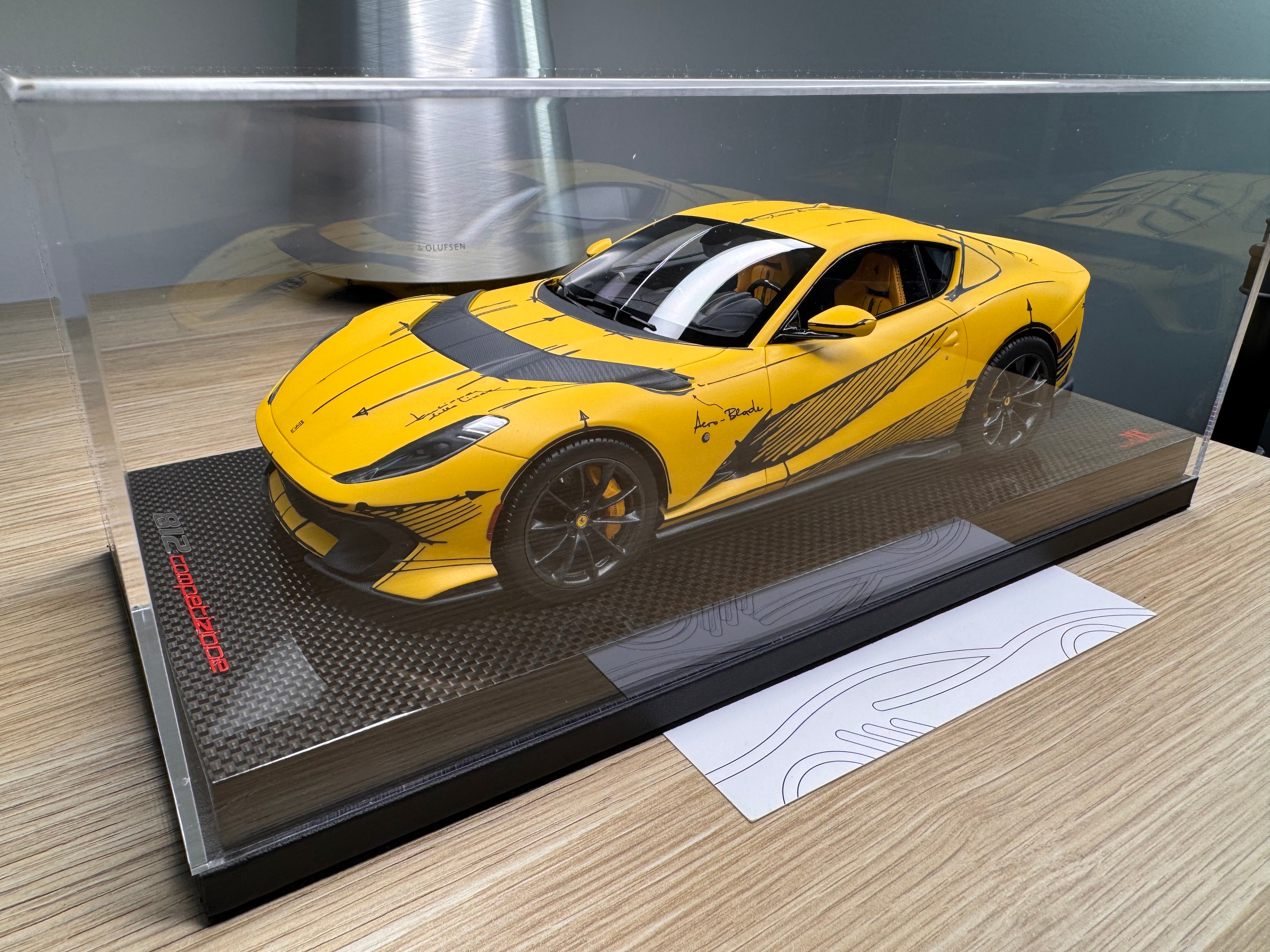 Ferrari 812 Competizione - Blank Sheet - 1:18