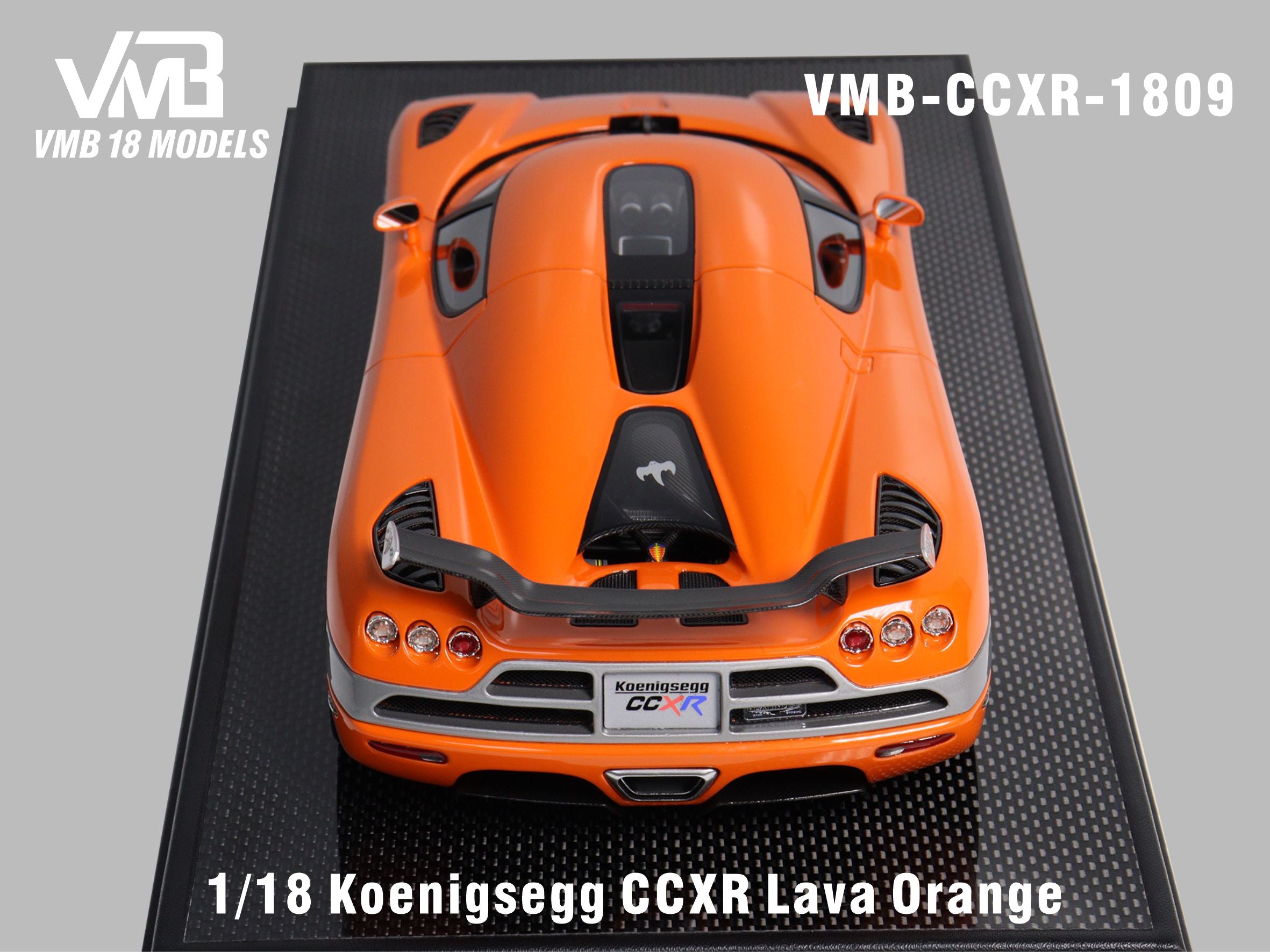 Koenigsegg CCXR - Lava Orange - 1:18