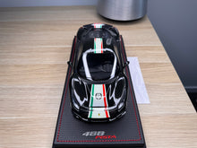 Load image into Gallery viewer, Ferrari 488 Pista Piloti - Nero Daytona with WEC decals - 1:18
