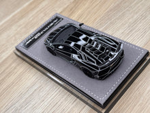 Load image into Gallery viewer, Lamborghini Aventador SV - Gloss Black / Luminous Stripes - 1:43
