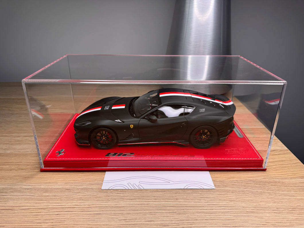 Ferrari 812 Competizione - C Leclerc matte black - 1:18