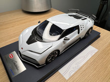 Load image into Gallery viewer, Bugatti Centodieci - quartz white - 1:18

