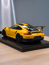 Load image into Gallery viewer, Porsche 911 GT2RS - Racing Yellow - 1:18
