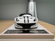 Load image into Gallery viewer, Ferrari F12tdf - Fuji White 2 stripes - 1:18
