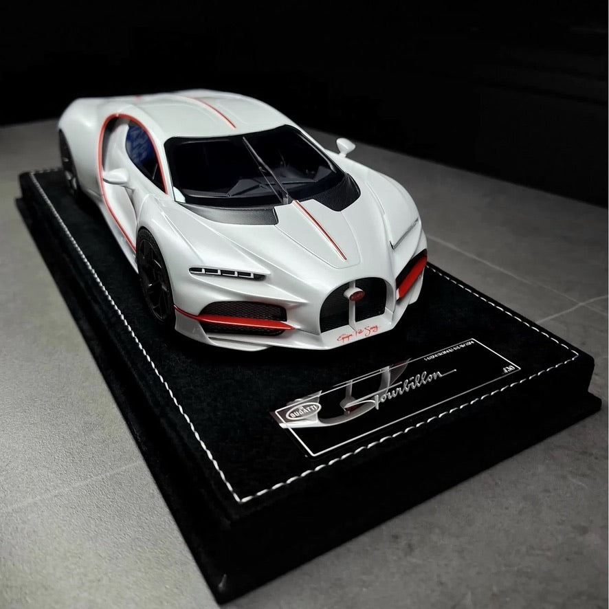Bugatti Tourbillon - Pearl White - 1:18