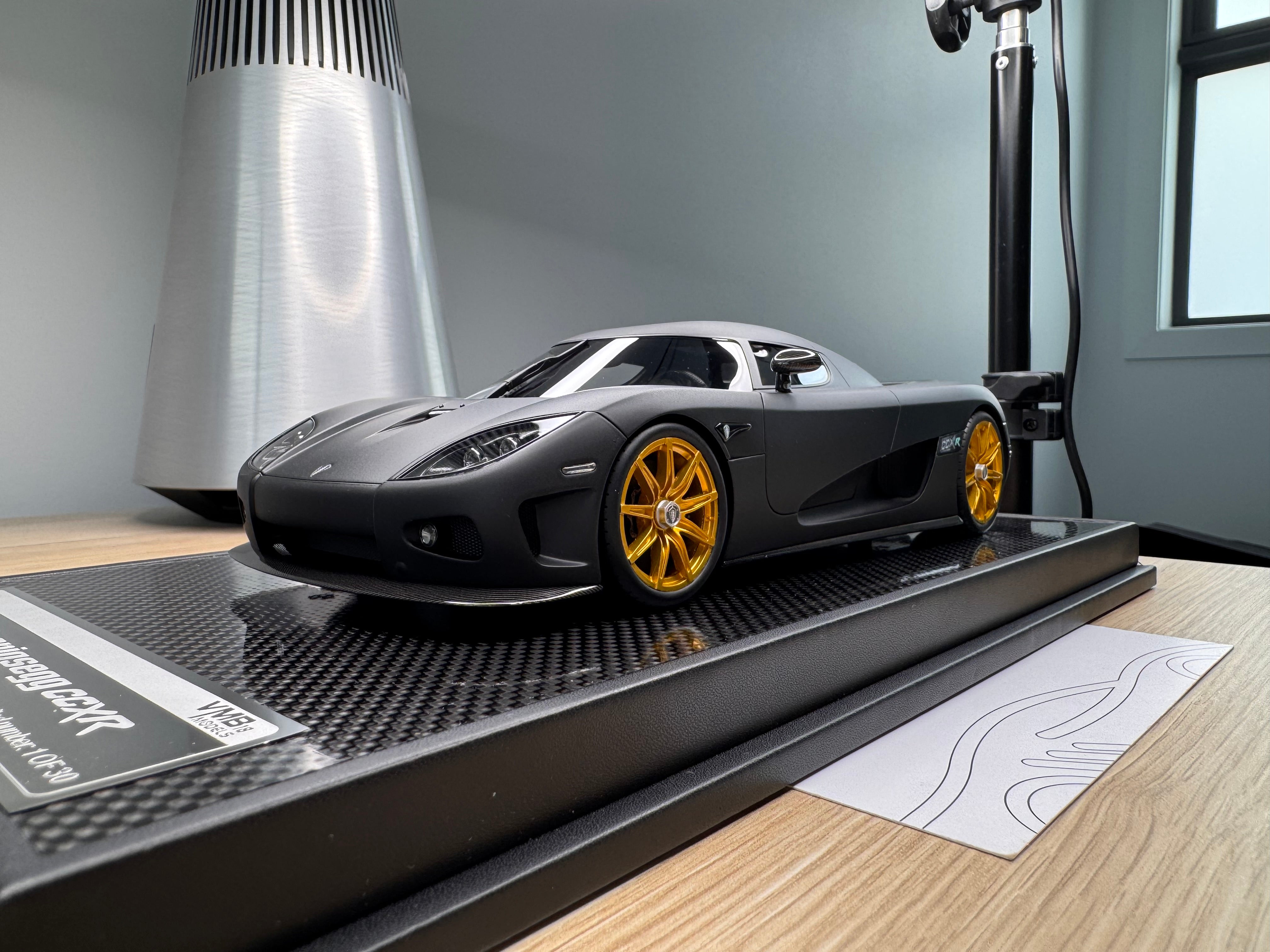 Koenigsegg CCXR - Storm Black (matte) - 1:18