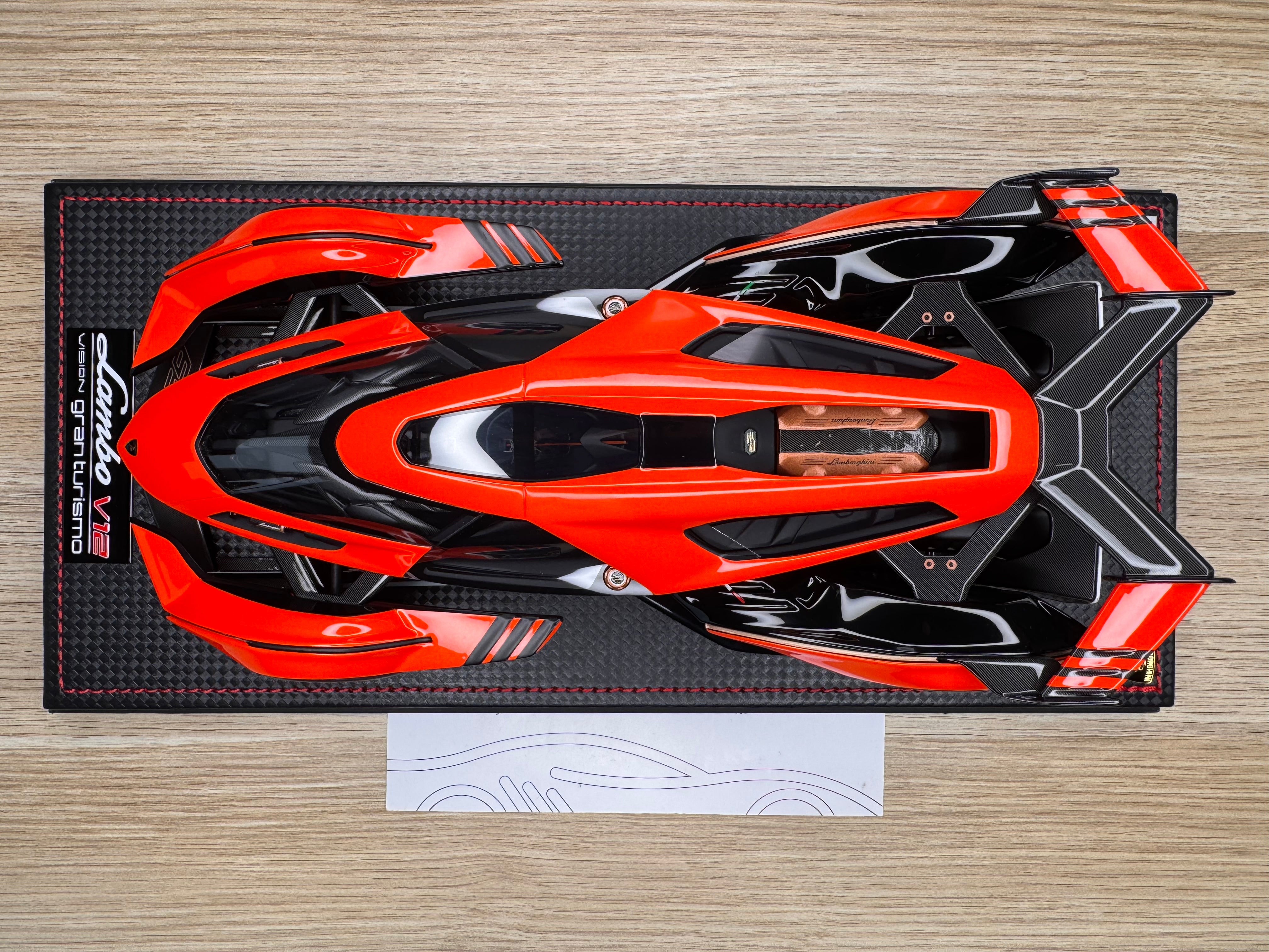 Lamborghini V12 Vision Gran Turismo - Arancio Egon - 1:18