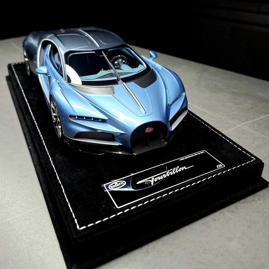 Bugatti Tourbillon - Silver Blue / Deep Blue - 1:18