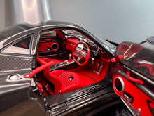 Load image into Gallery viewer, Pagani Zonda F - gloss carbon black OPEN PARTS - 1:18
