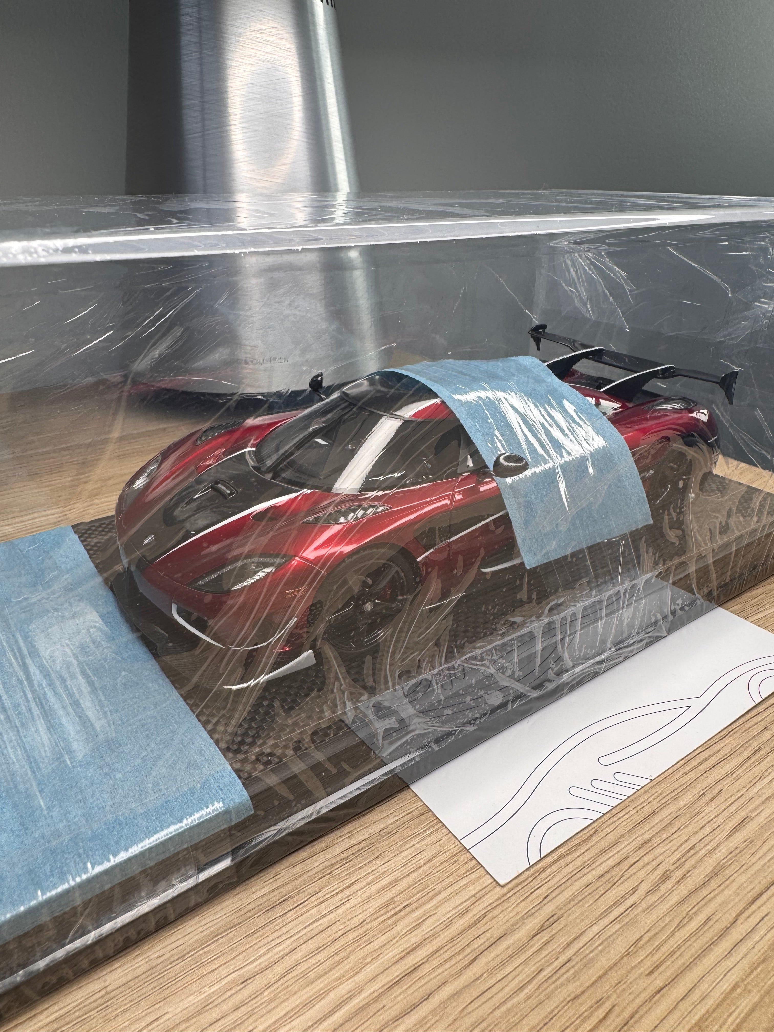 Koenigsegg Agera RS - Burgundy Red - 1:18
