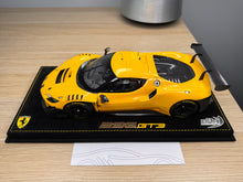 Load image into Gallery viewer, Ferrari 296 GT3 2022 - Giallo Modena - 1:18
