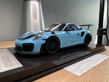 Load image into Gallery viewer, Porsche 911 GT2RS - Baby Blue - 1:18
