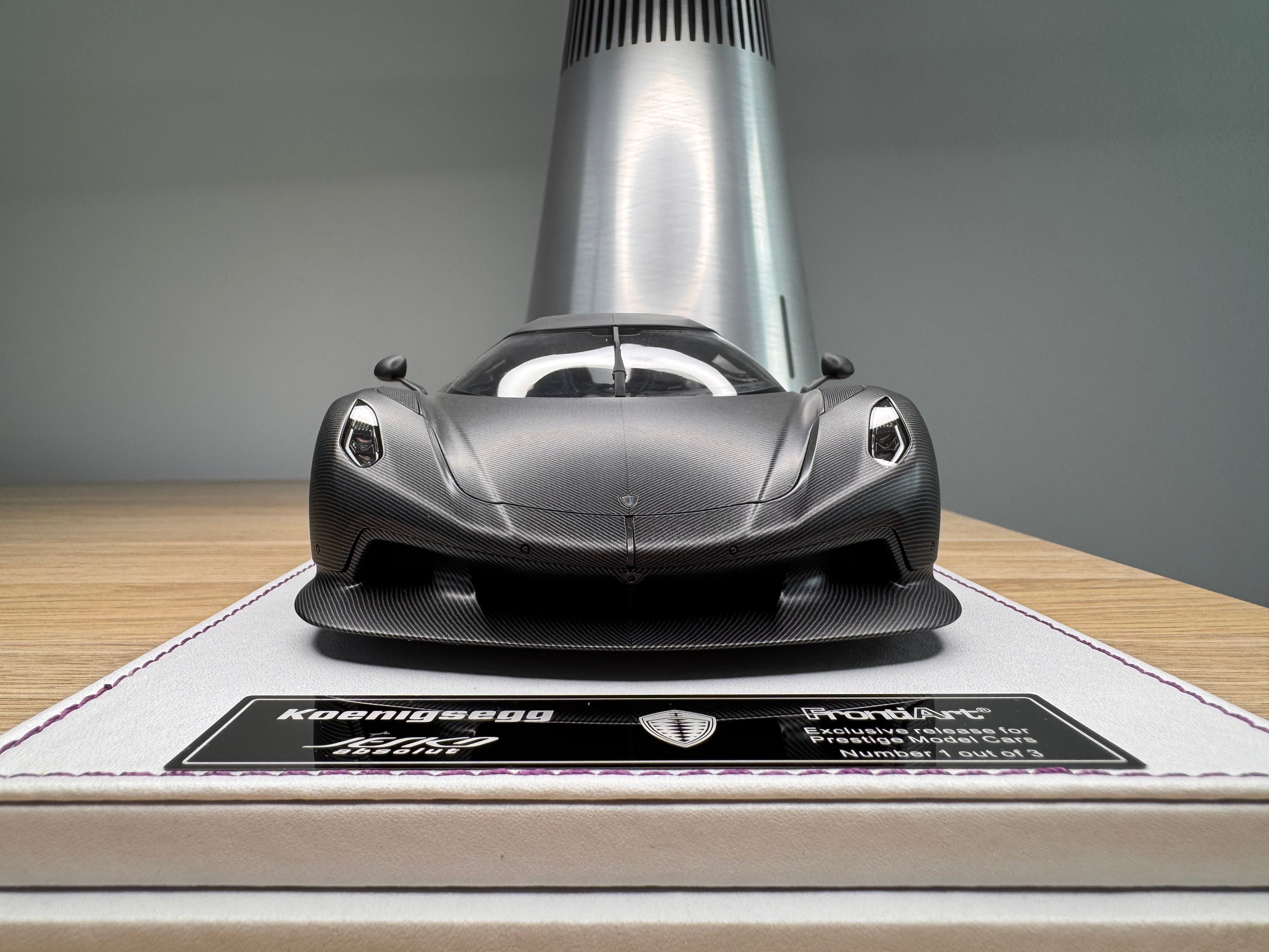 Koenigsegg Jesko Absolut 7289 PMC Special Project - naked carbon - 1:18