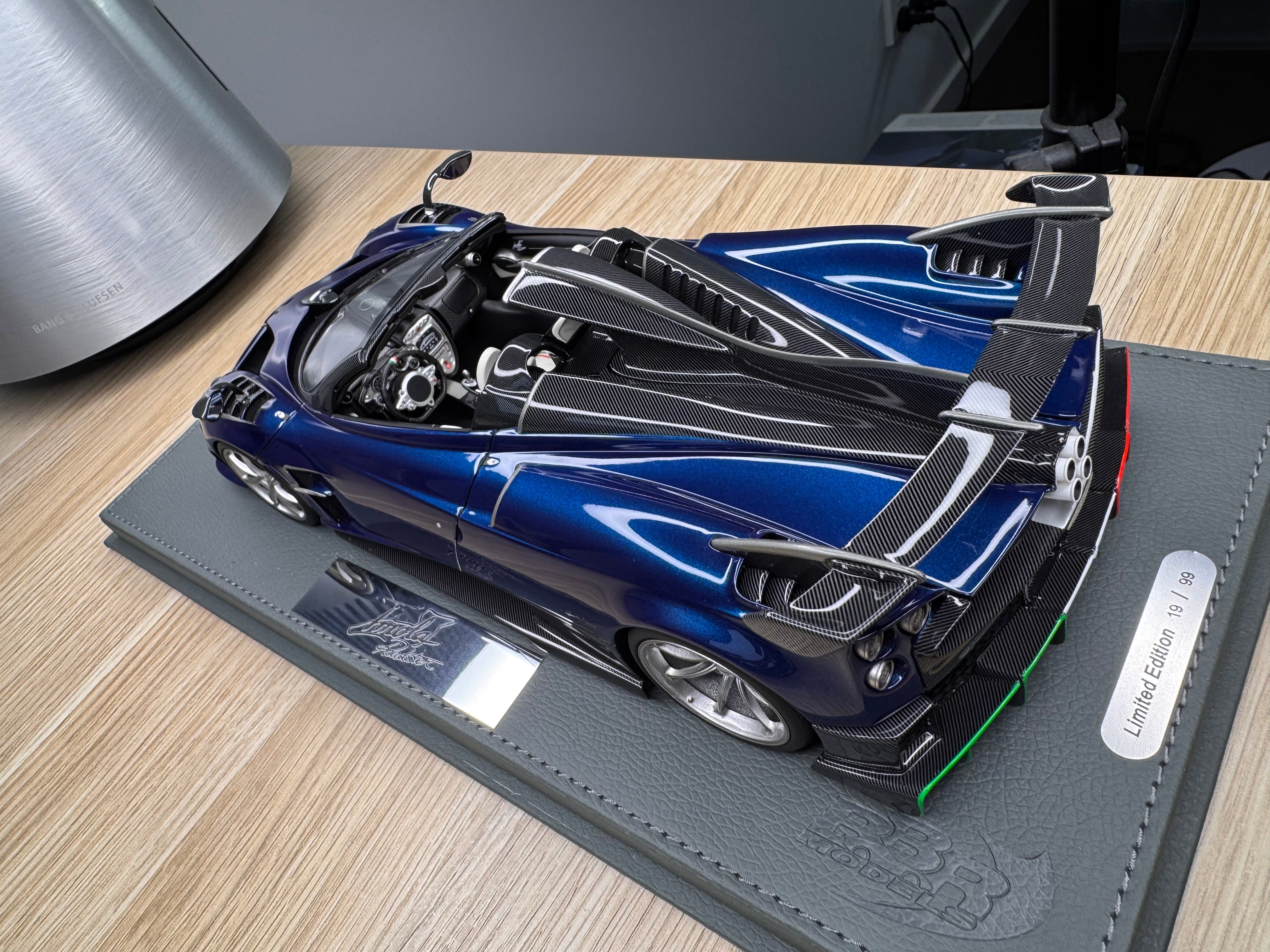 Pagani Imola Roadster - Dark Blue - 1:18