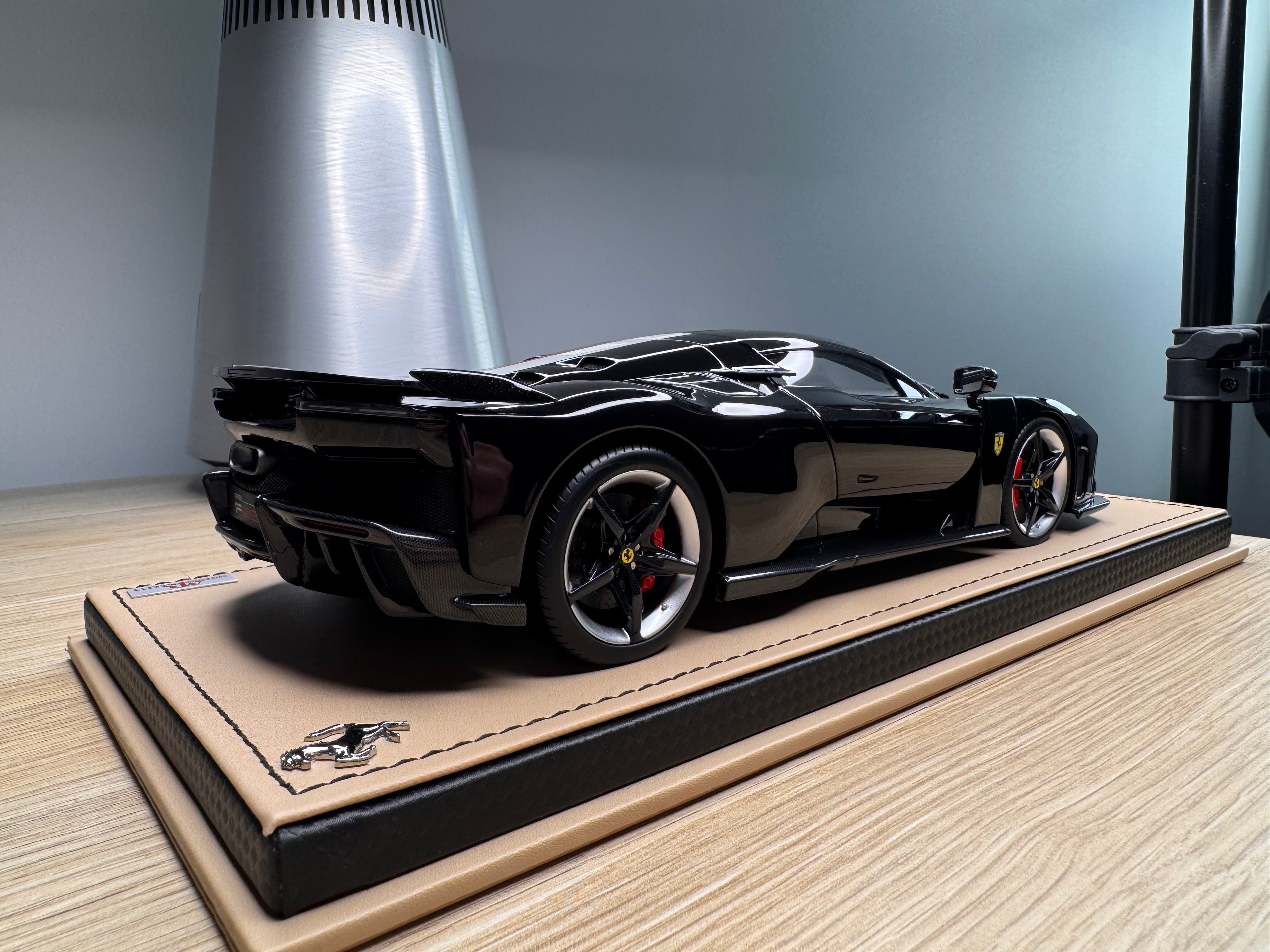 Ferrari F80 - Nero Daytona with livery LE49 - 1:18