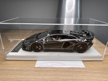 Load image into Gallery viewer, Lamborghini Aventador SVJ - Black Luminous - 1:18
