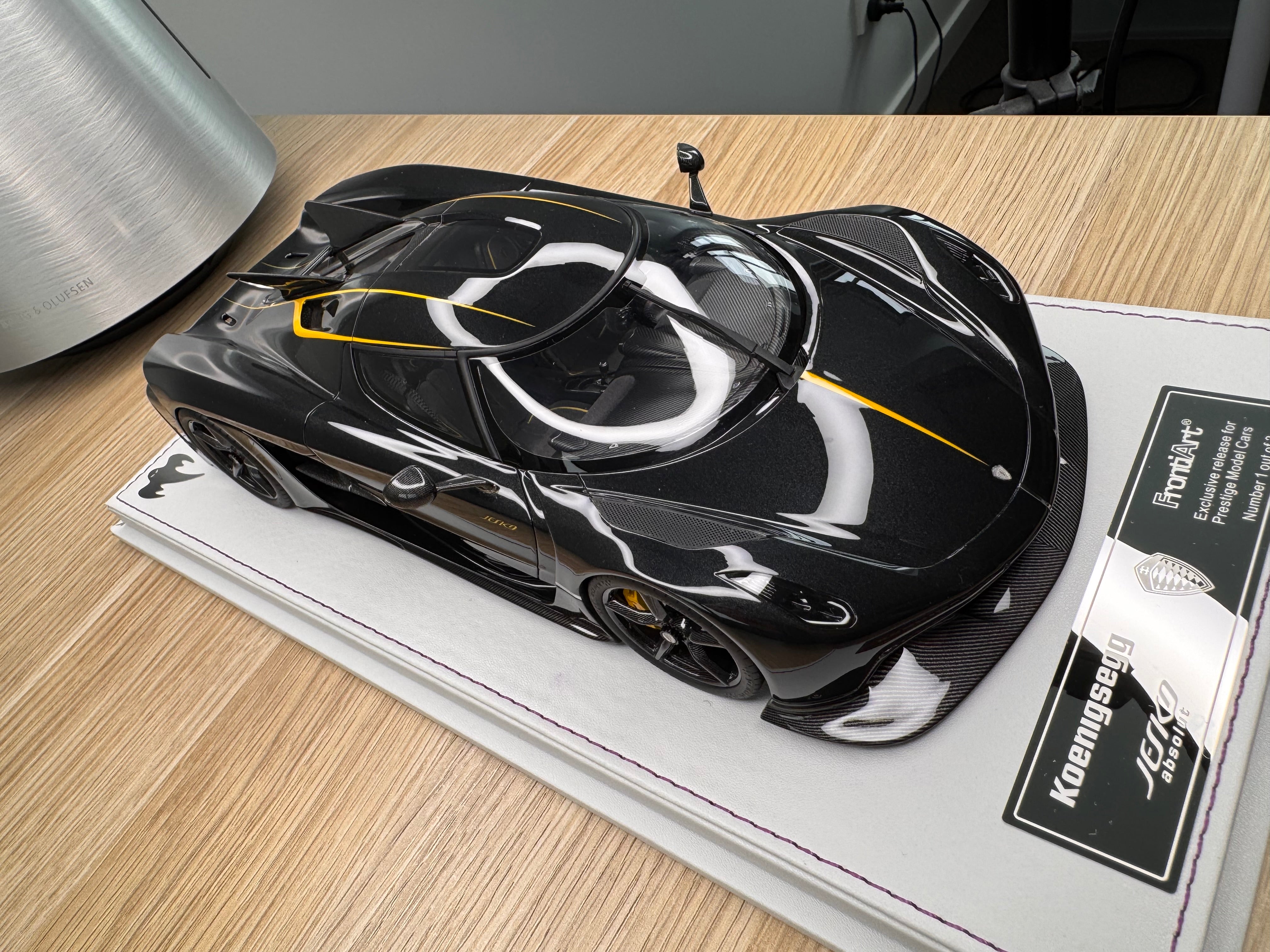 Koenigsegg Jesko Absolut 7357 PMC Special Project - Anthracite - 1:18