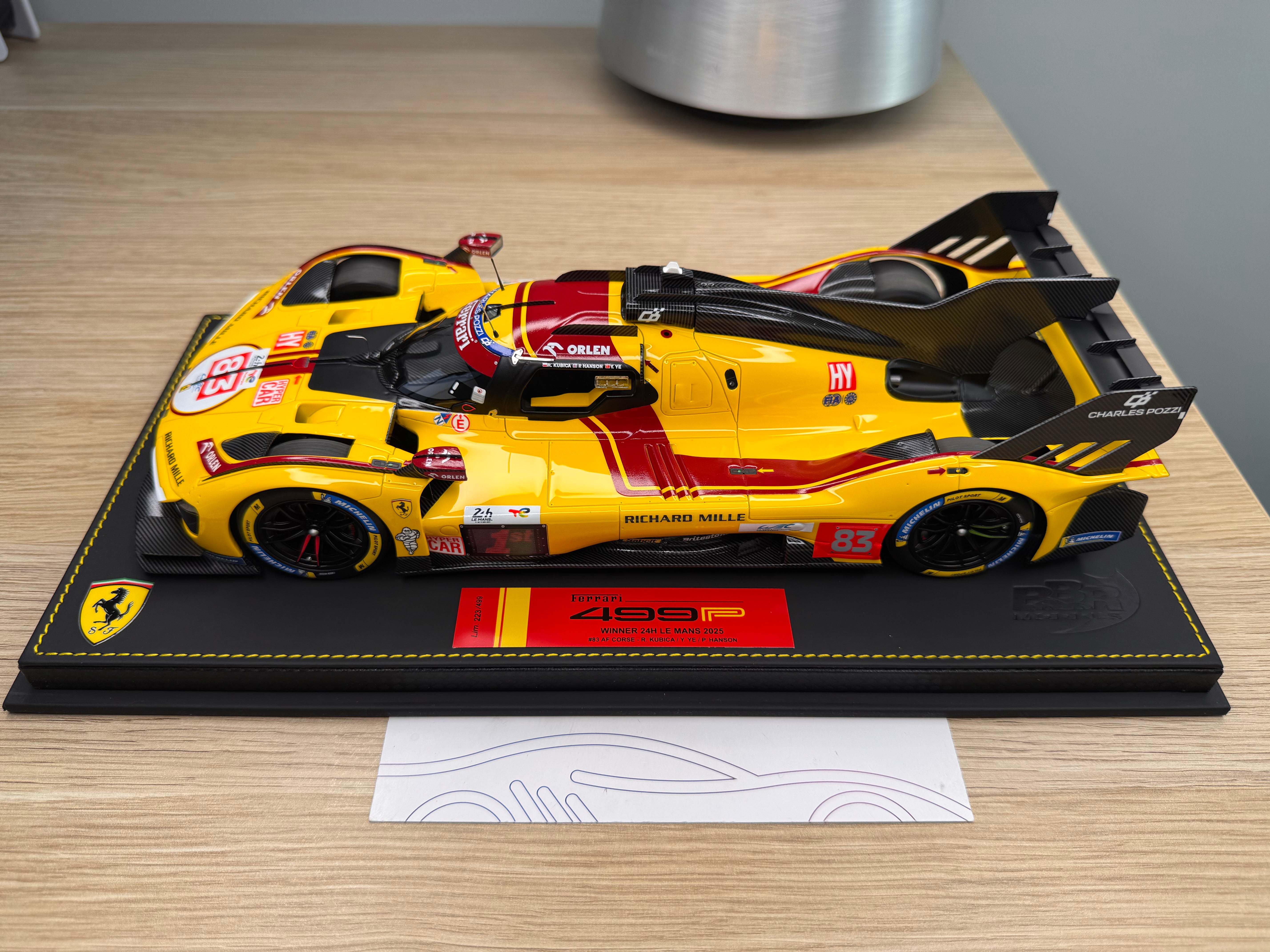 Ferrari 499P car n. 83 - WINNER 24h Le Mans 2025 - 1:18