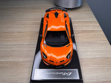 Load image into Gallery viewer, Lamborghini Aventador SVJ - Arancio Atlas - 1:18
