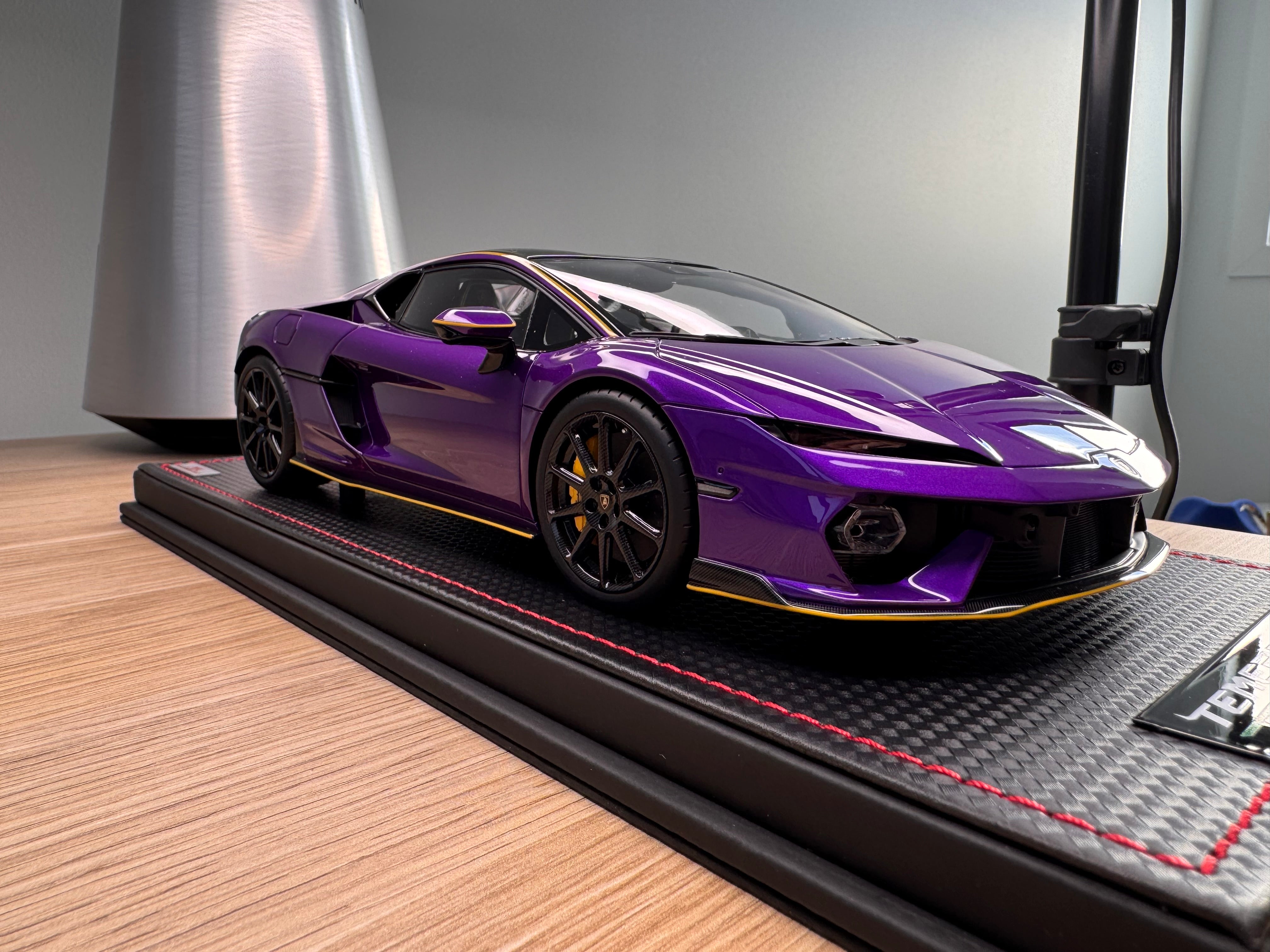 Lamborghini Temerario Alleggerita Package - Viola Pasifae - 1:18