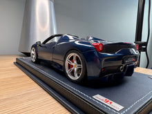 Load image into Gallery viewer, Ferrari 458 Speciale A - Blu NART Bullet 1 of 1 - 1:18
