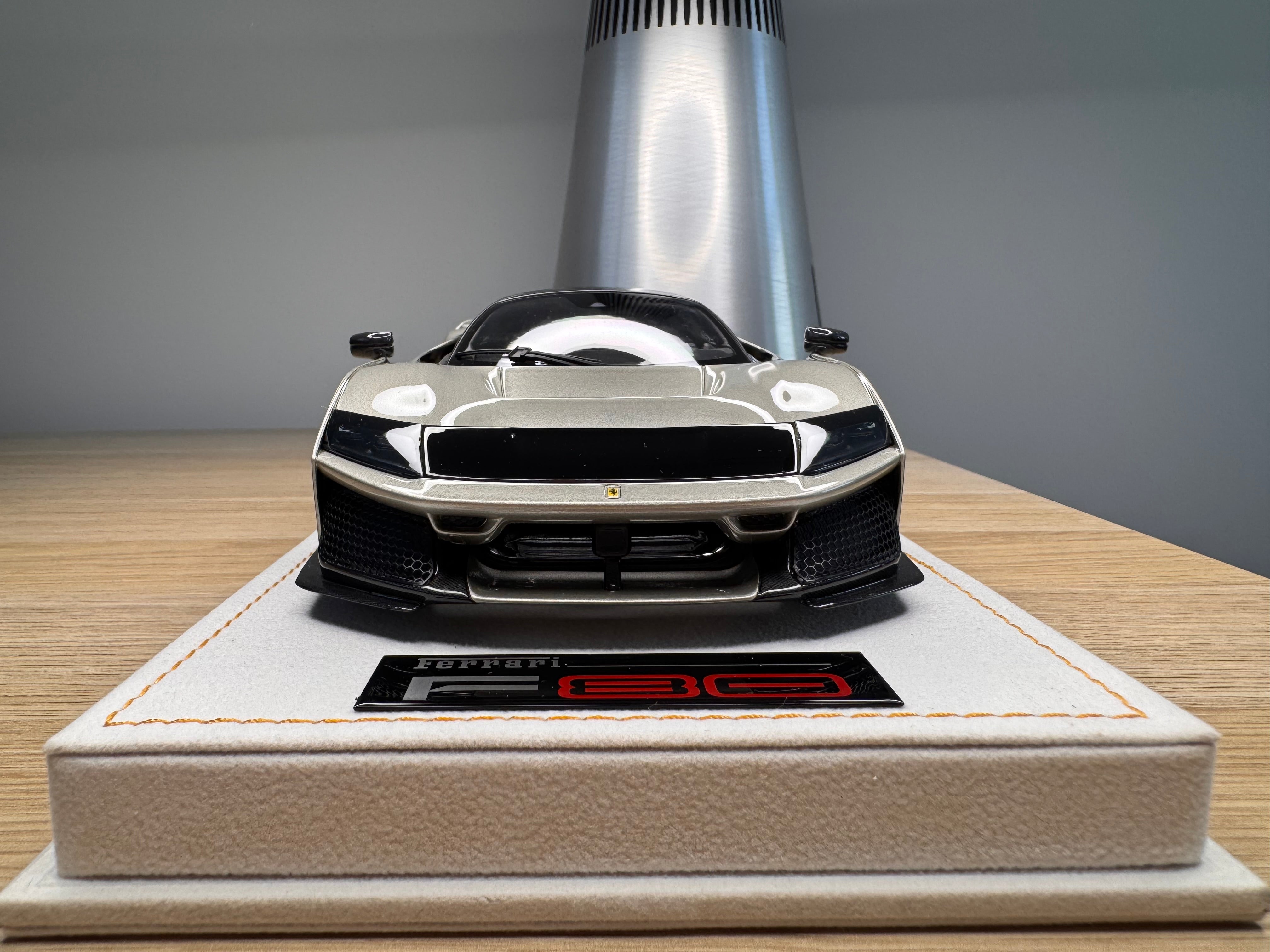 Ferrari F80 - Alluminio Lucido LE49 - 1:18
