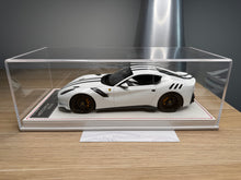 Load image into Gallery viewer, Ferrari F12tdf - Fuji White 2 stripes - 1:18
