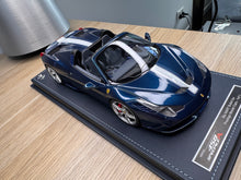 Load image into Gallery viewer, Ferrari 458 Speciale A - Blu NART Bullet 1 of 1 - 1:18
