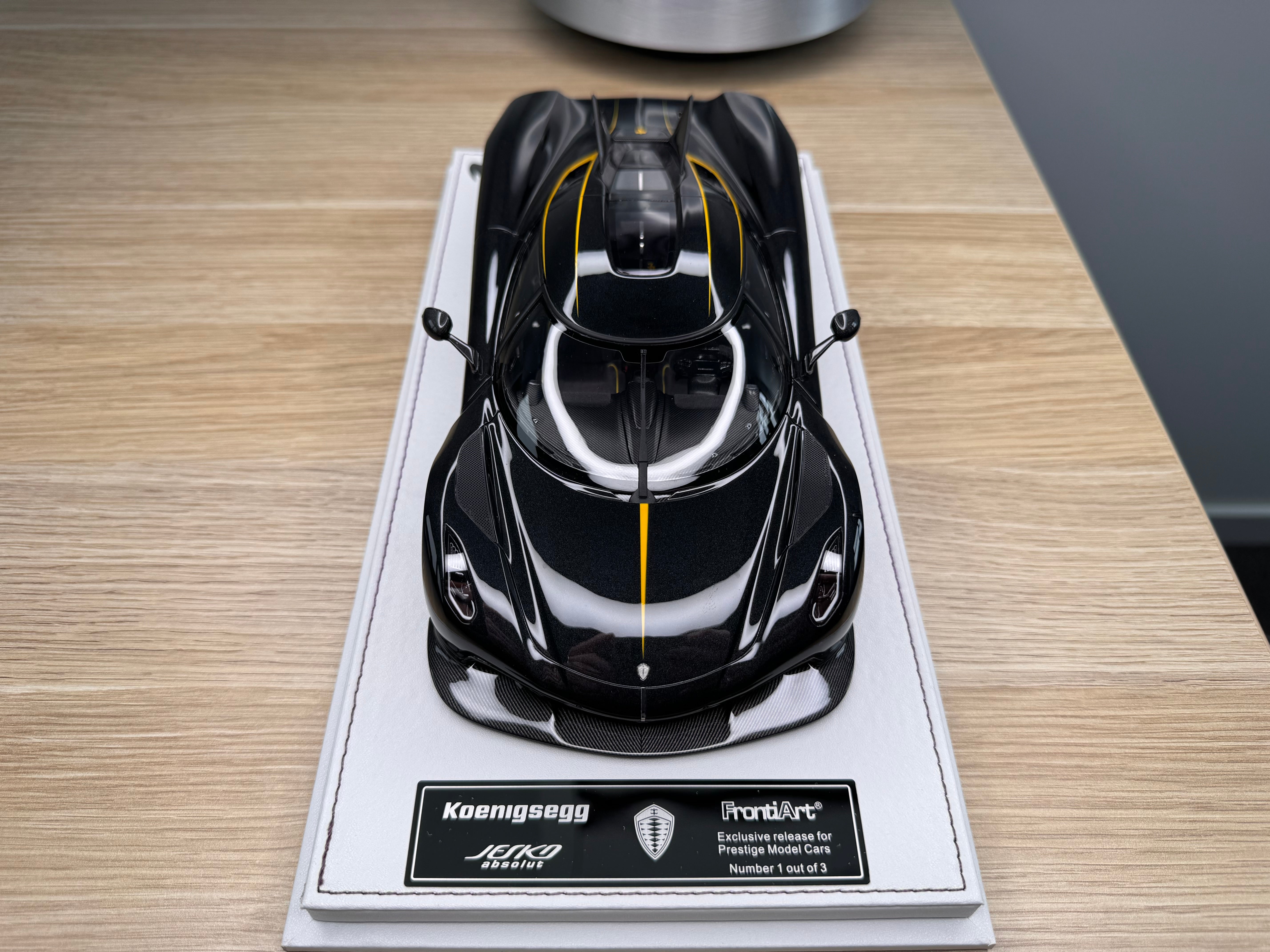 Koenigsegg Jesko Absolut 7357 PMC Special Project - Anthracite - 1:18