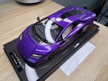 Load image into Gallery viewer, Lamborghini Countach LPI 800-4 - Viola Pasifae LE49 on carbon base - 1:18
