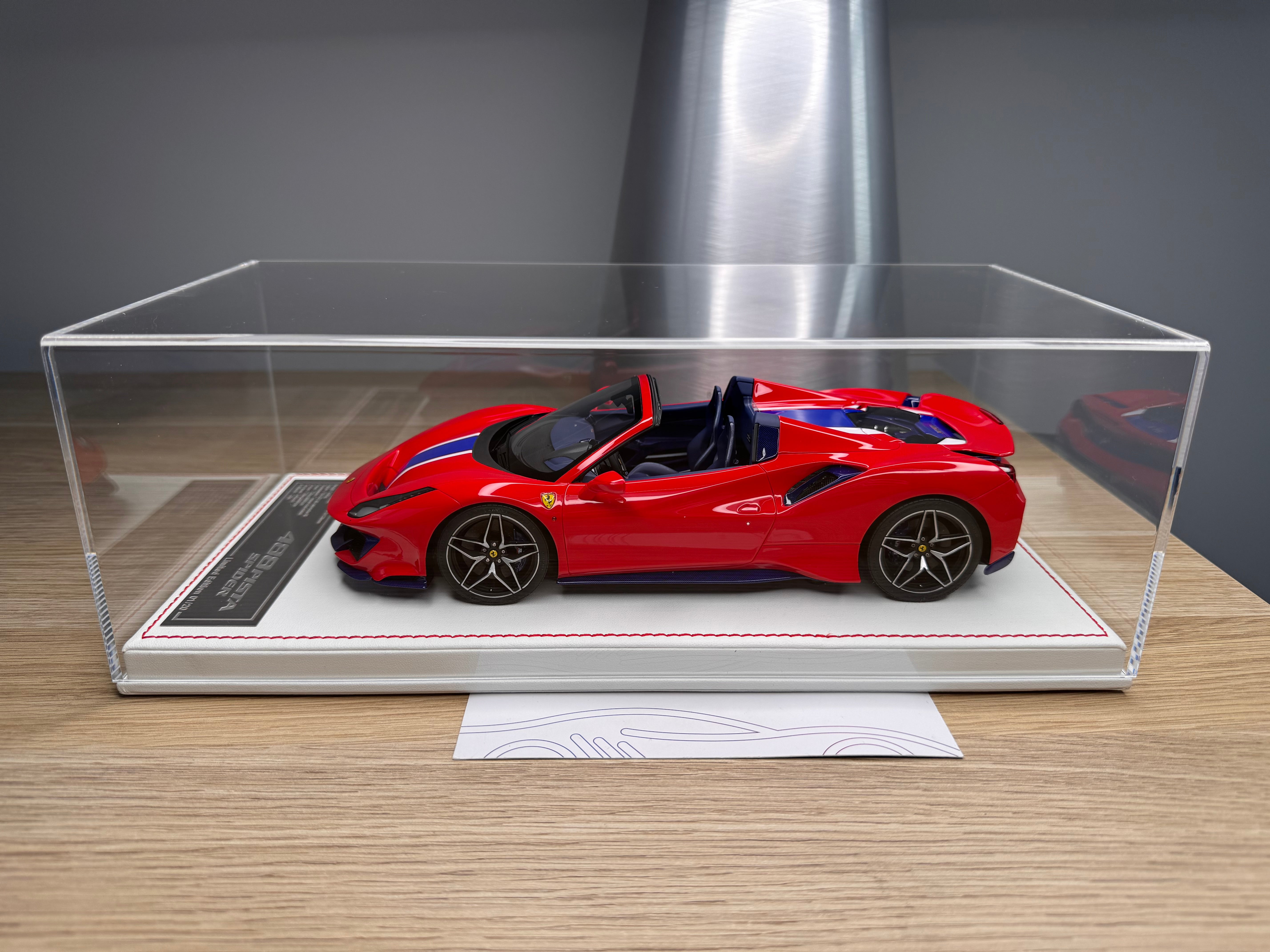 Ferrari 488 Pista Spider - Rosso Corsa - 1:18