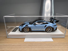 Load image into Gallery viewer, Porsche 911 992 GT3RS - Baby Blue - 1:18
