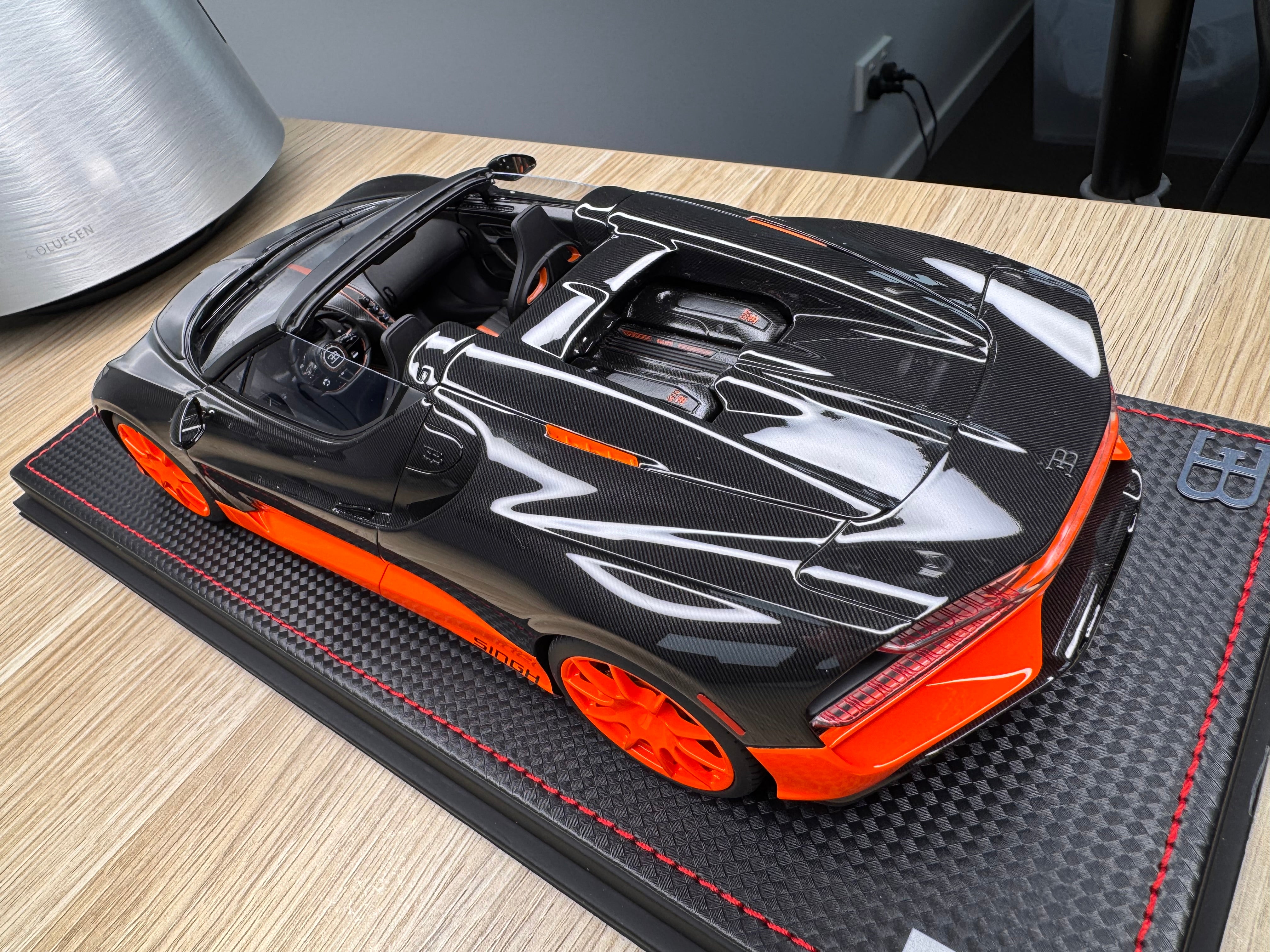 Bugatti W16 Mistral - World Record Configuration - 1:18