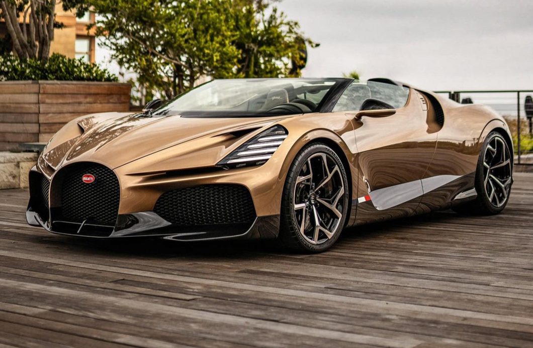 Bugatti Mistral - Dore gold - 1:18