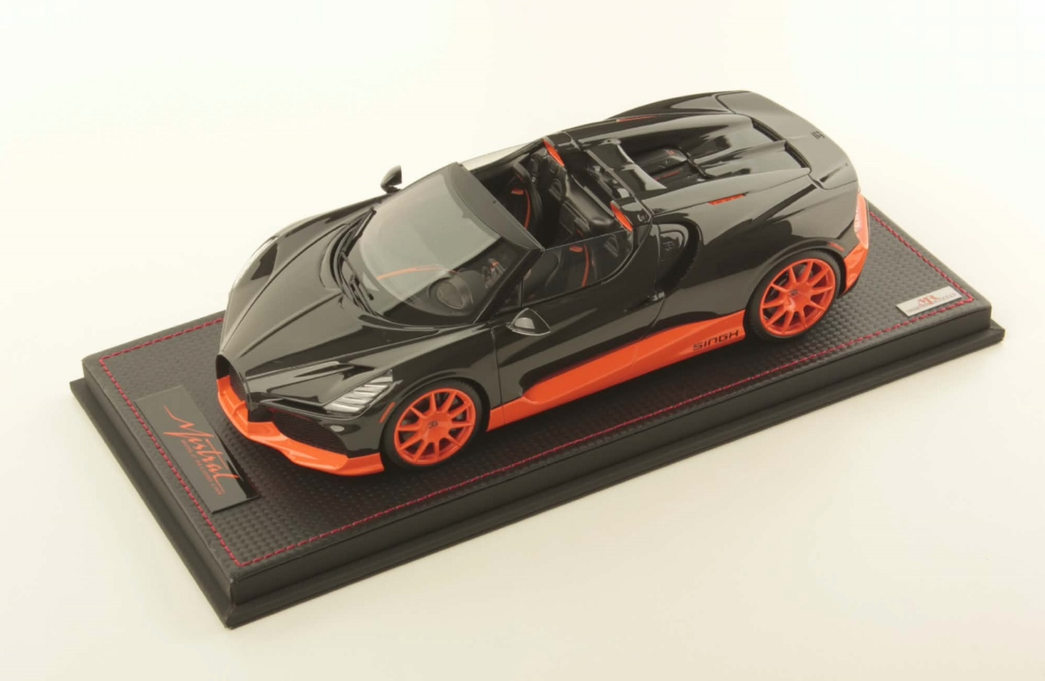 Bugatti W16 Mistral - World Record Configuration - 1:18