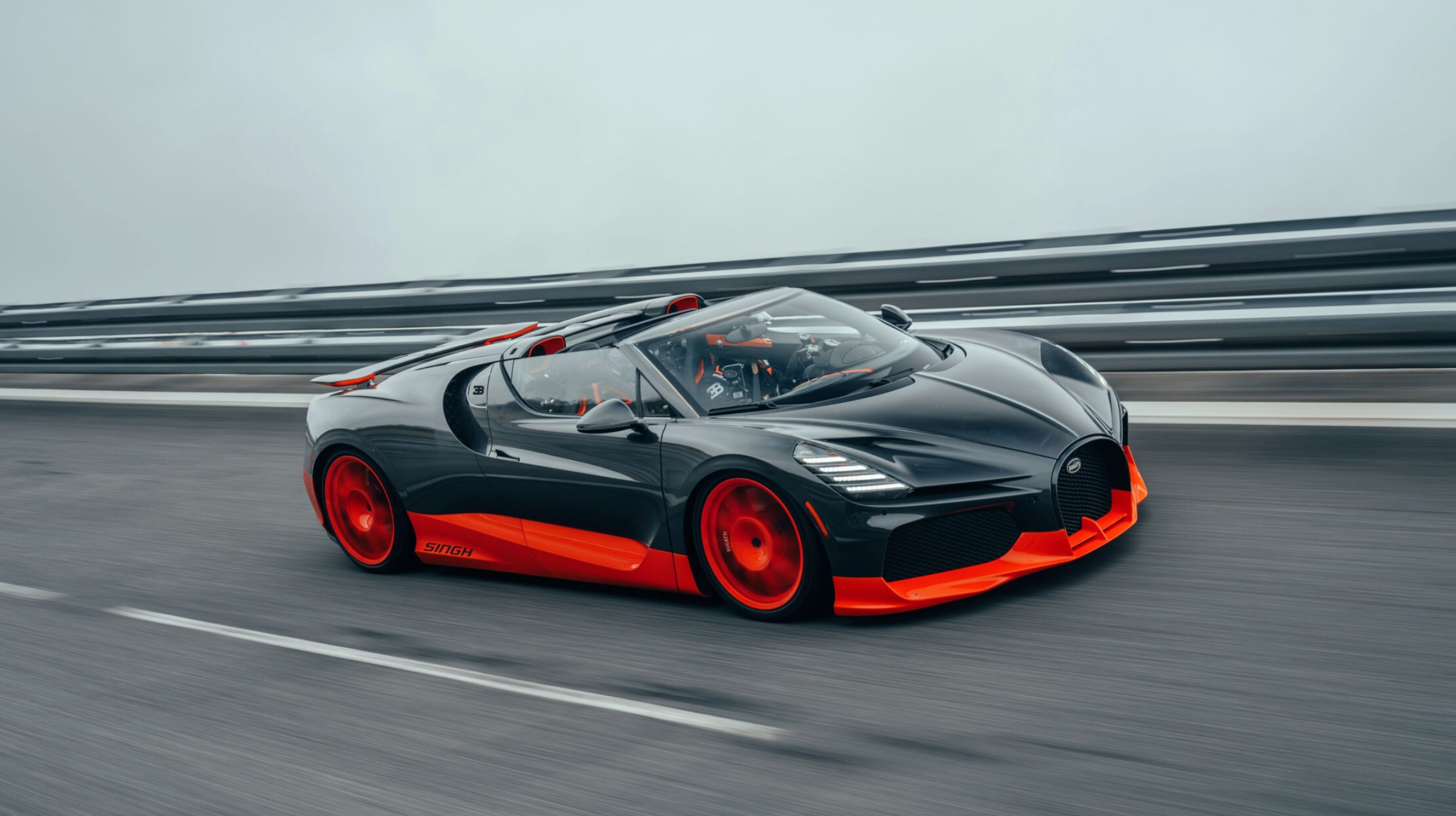 Bugatti W16 Mistral - World Record Configuration - 1:18