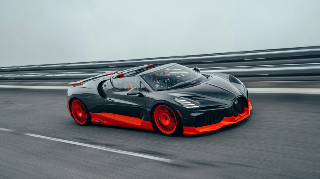 Bugatti W16 Mistral - World Record Configuration - 1:18