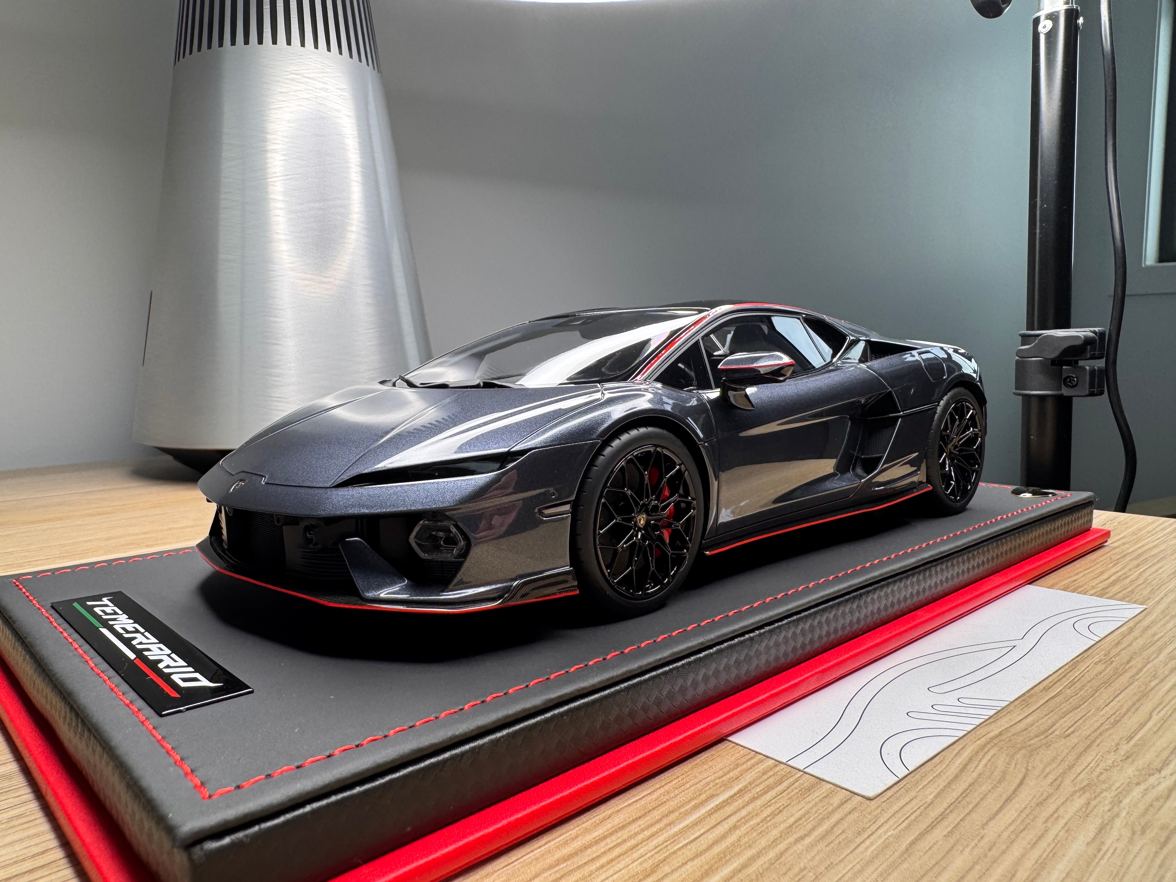 Lamborghini Temerario Alleggerita Package - Grigio Cratos LE99 - 1:18