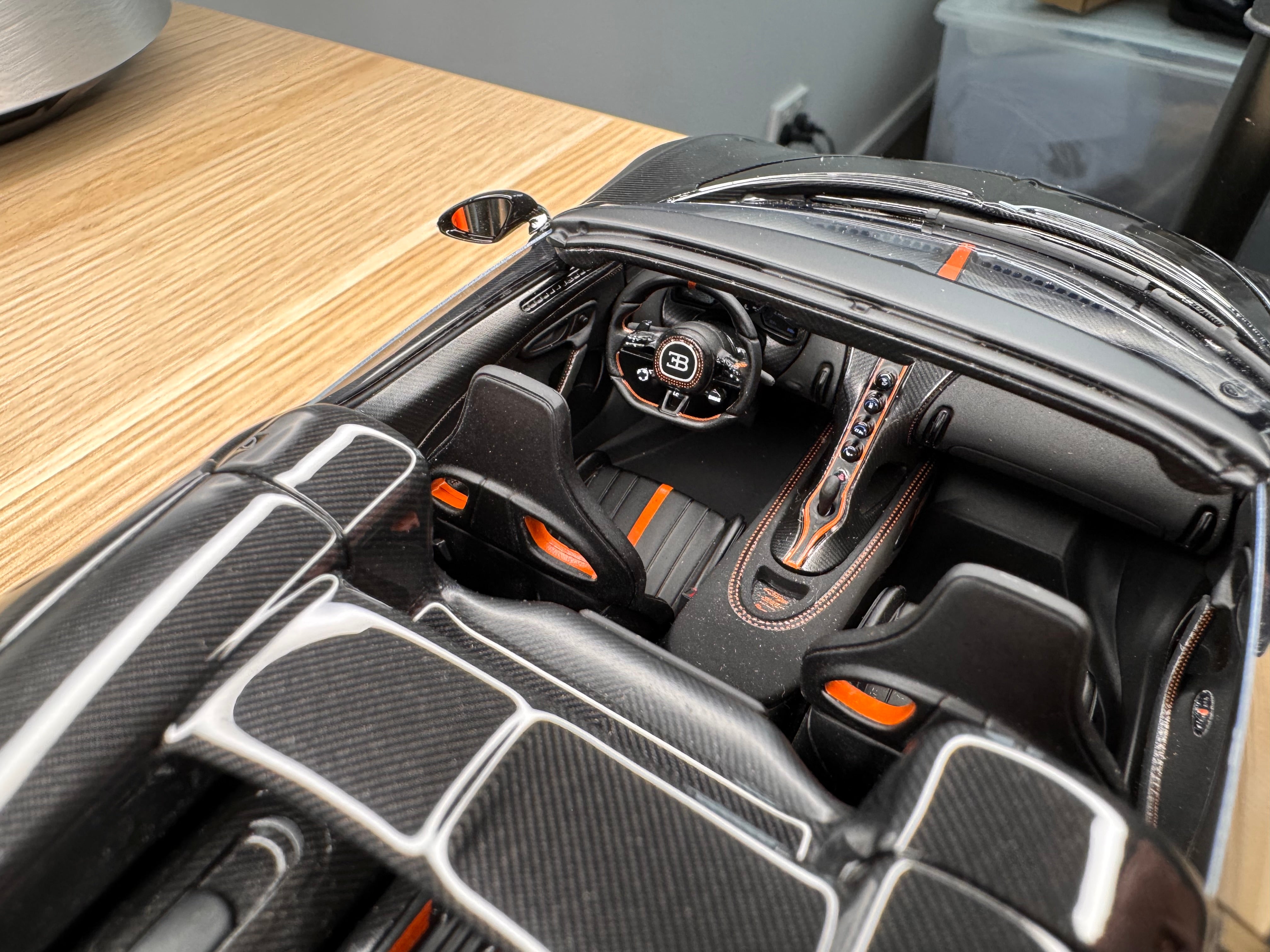 Bugatti W16 Mistral - World Record Configuration - 1:18