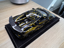 Load image into Gallery viewer, Bugatti Divo - Black with Gold Stripes - 1:18
