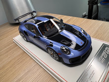 Load image into Gallery viewer, Porsche 911 GT2RS - PTS Gemini Metallic on white leather base - 1:18
