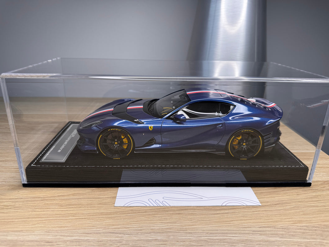 Ferrari 812 Competizione - Tour de France blue - 1:18