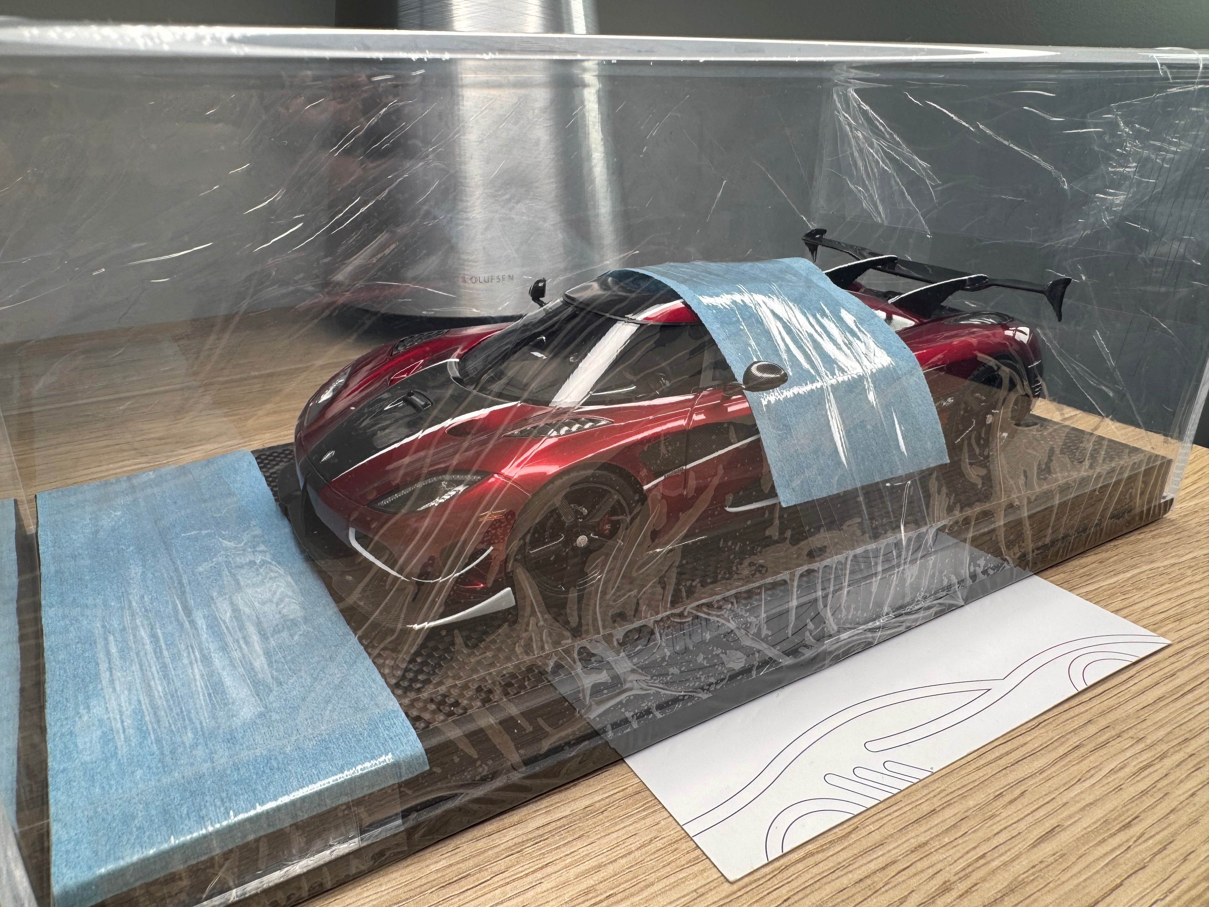 Koenigsegg Agera RS - Burgundy Red - 1:18