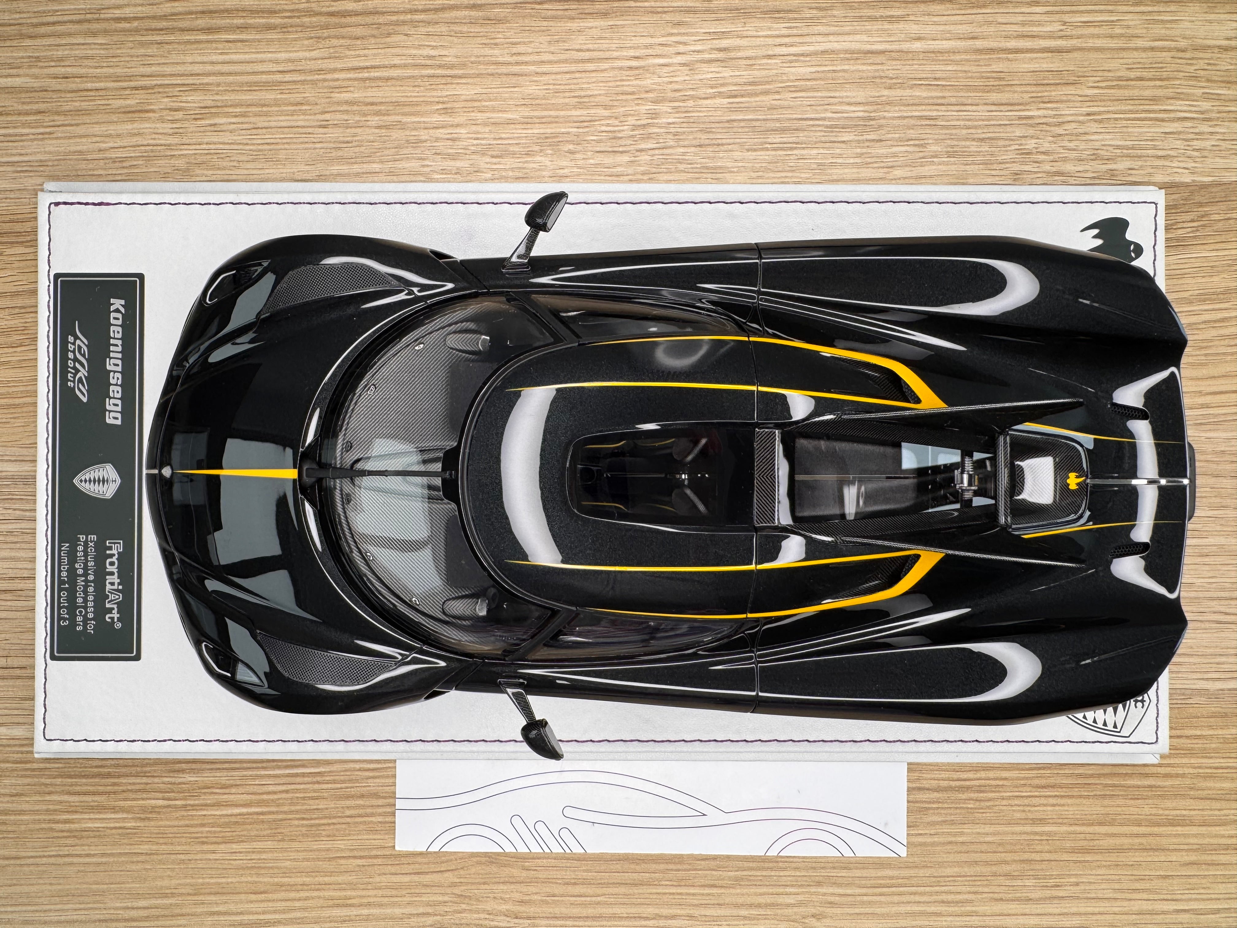 Koenigsegg Jesko Absolut 7357 PMC Special Project - Anthracite - 1:18