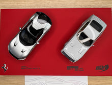 Load image into Gallery viewer, Ferrari 12Cilindri Coupe and Ferrari 365 GTB/4 Daytona - Nurburgring Silver - 1:18
