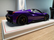 Load image into Gallery viewer, Ferrari 488 Pista Spider - Violetto Dino - 1:18
